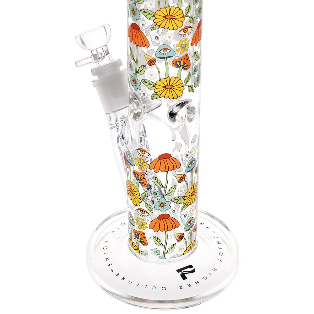 Pulsar Design Series Straight Tube Glass Water Pipe | 12" | 14mm F, BDD Wholesale