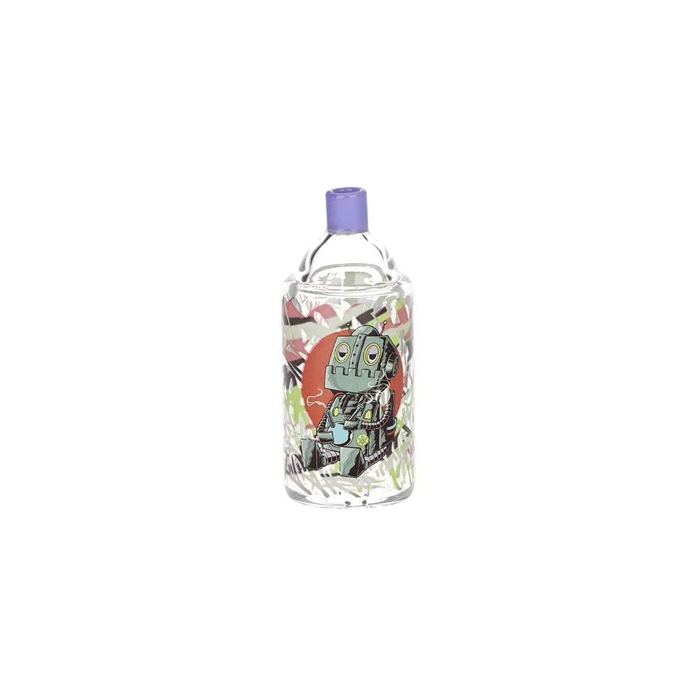 Pulsar Graffiti Series Spray Paint Glass Water Pipe Set / 7.5" / 14mm F, BDD Wholesale