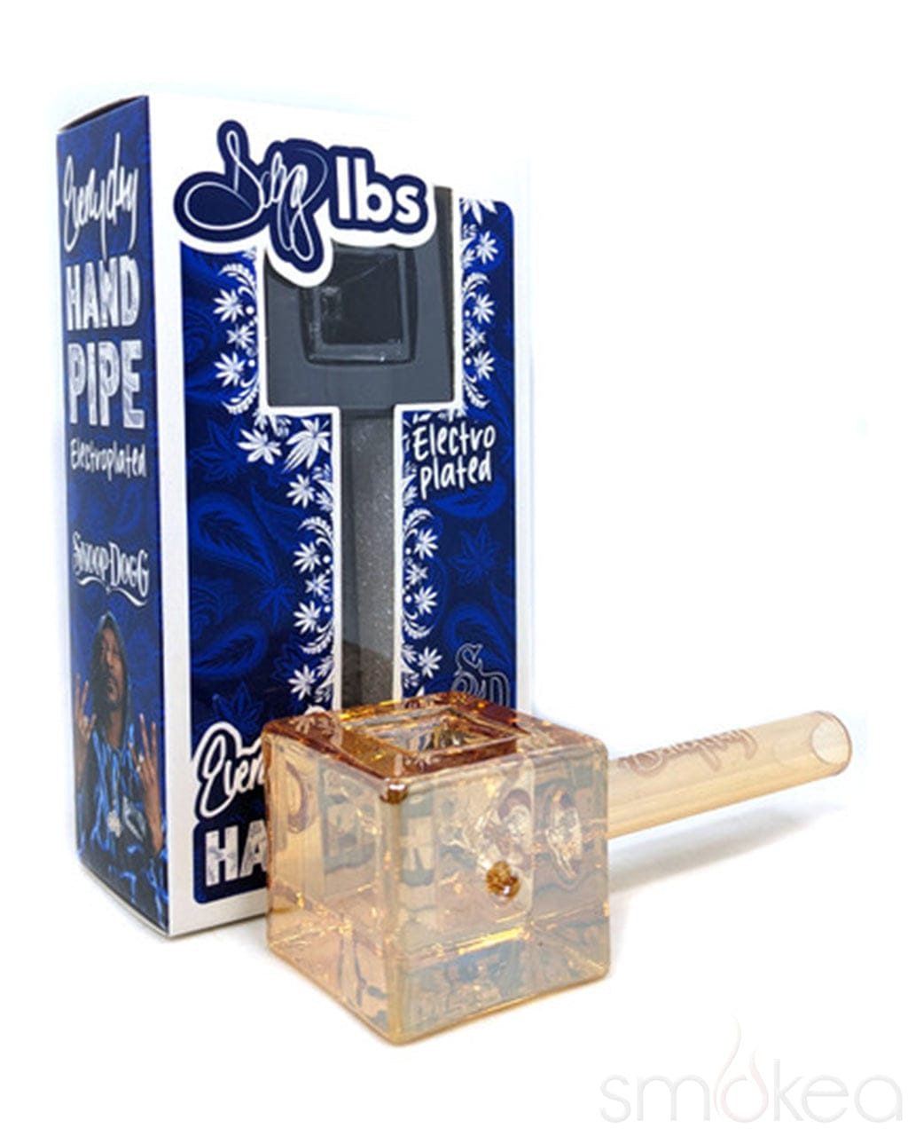 Dogg lbs Everyday Electro Plated Cube Pipe