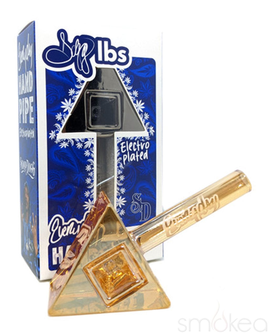 Dogg lbs Everyday Electro Plated Tri-Prism Pipe