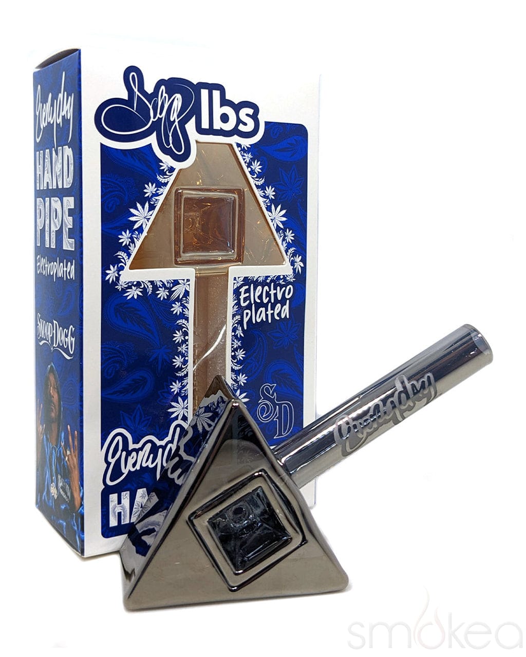 Dogg lbs Everyday Electro Plated Tri-Prism Pipe