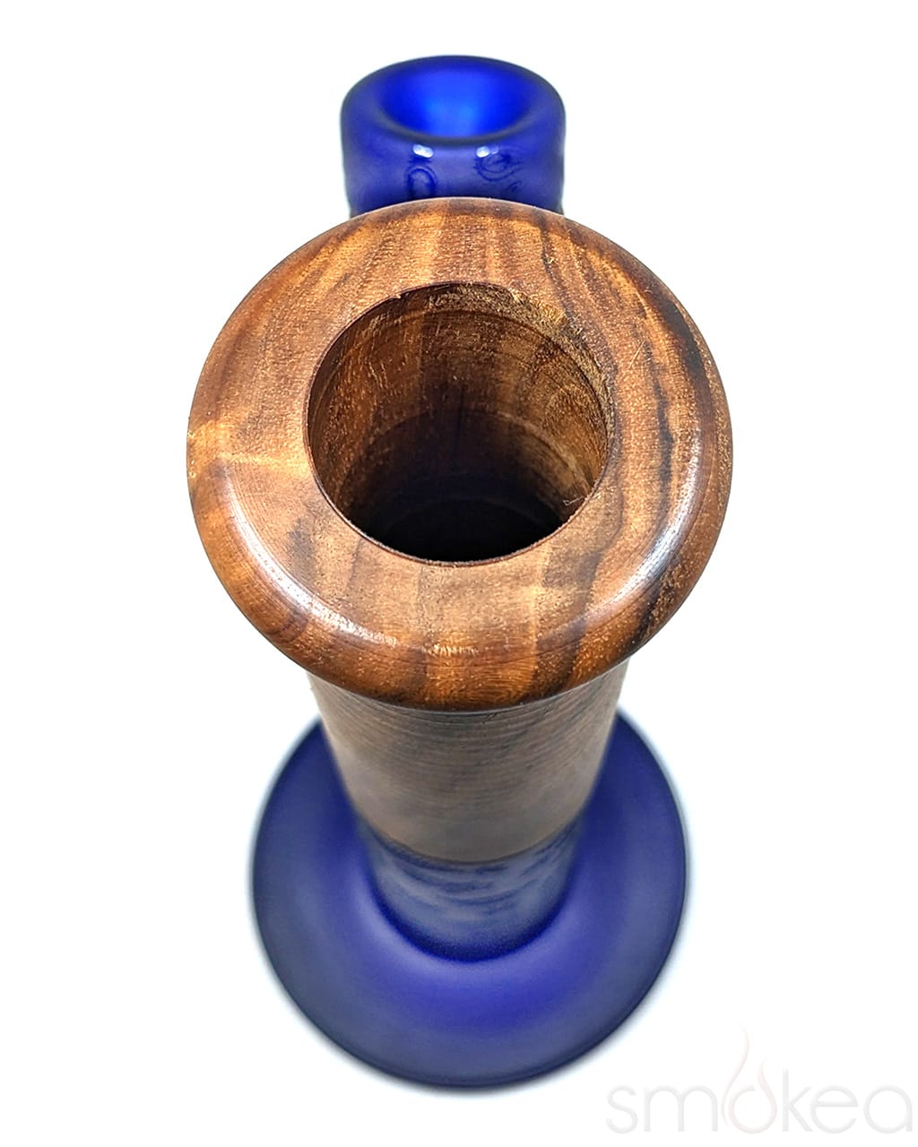 Dogg lbs Wood Grain Frosted Paisley Straight Bong