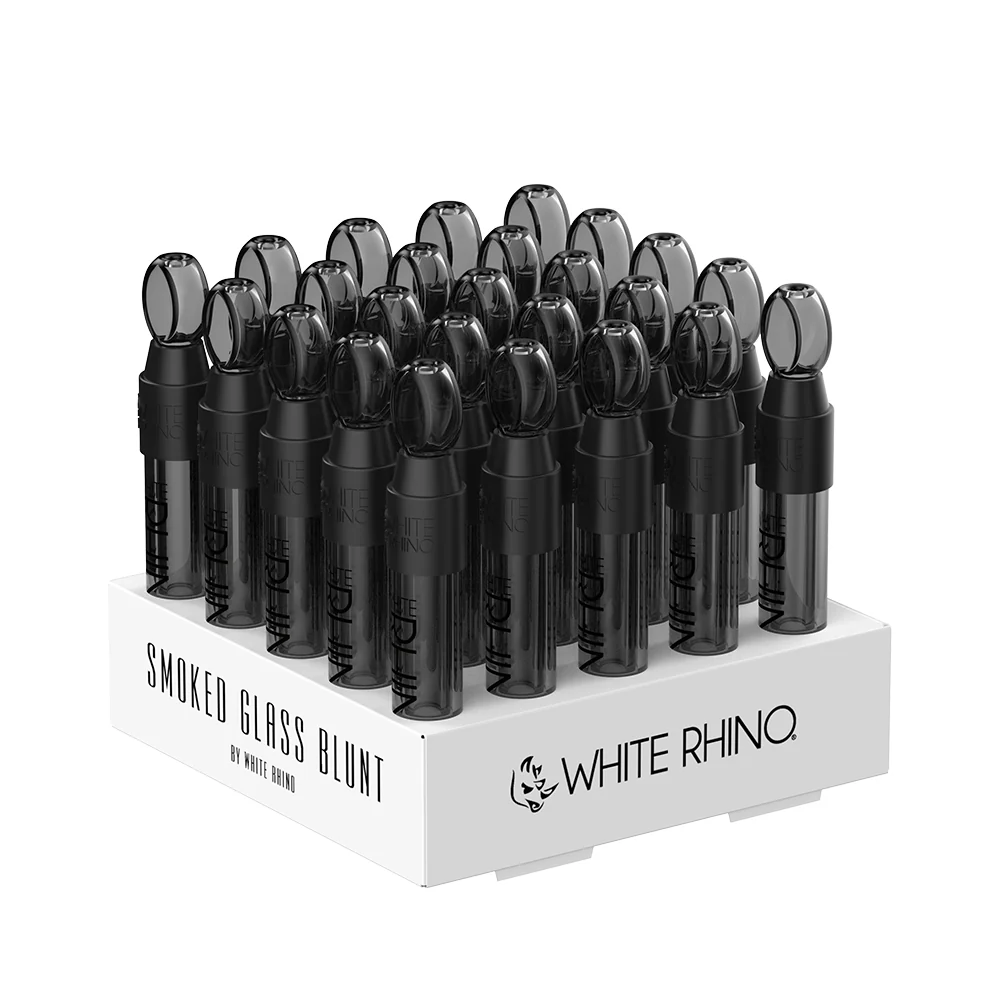 White Rhino - Premium Smoked Glass Blunt Slider (25ct)
