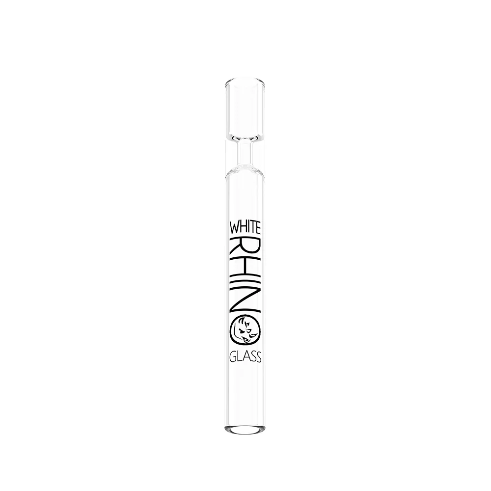 White Rhino - Premium Chillum With Silicone Cap (25ct)