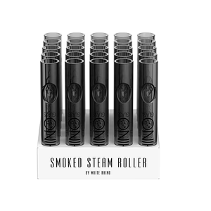 White Rhino - Premium Smoked Glass Steam Roller (25ct)