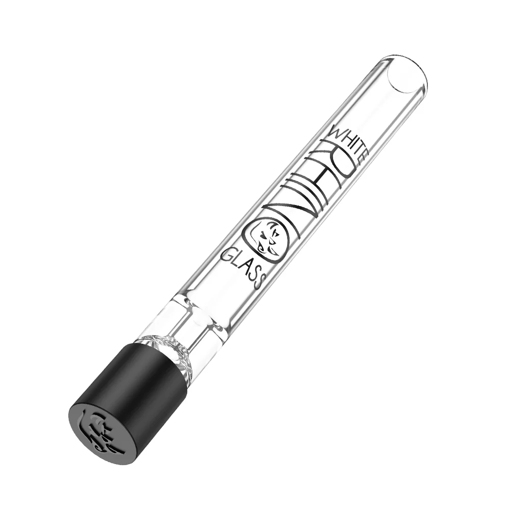 White Rhino - Premium Chillum With Silicone Cap (25ct)
