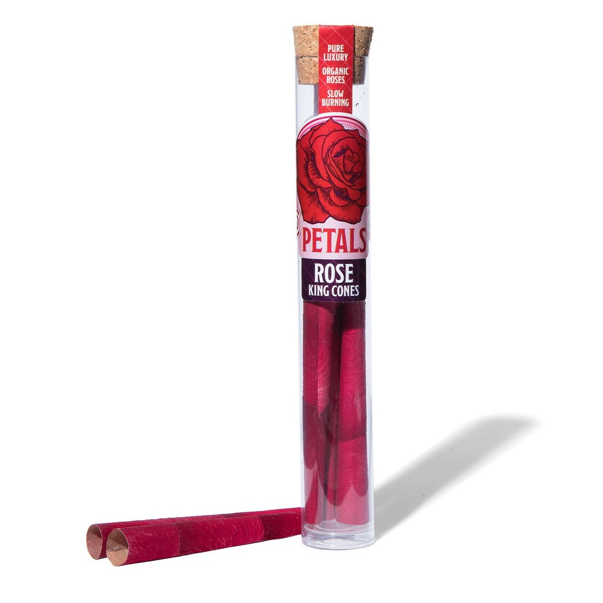 Royal Blood Rose Petal King Cones (2-Pack)