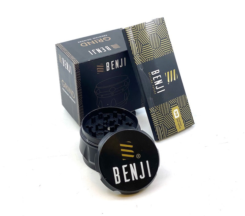 Benji - GRIND - Aluminum Grinder + Booklet (Case of 50)