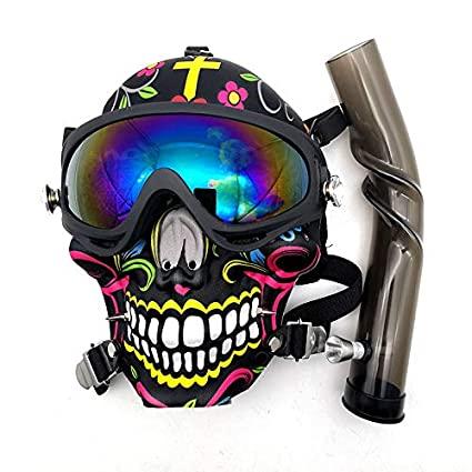 Underground Gas Mask - Colorful Skull