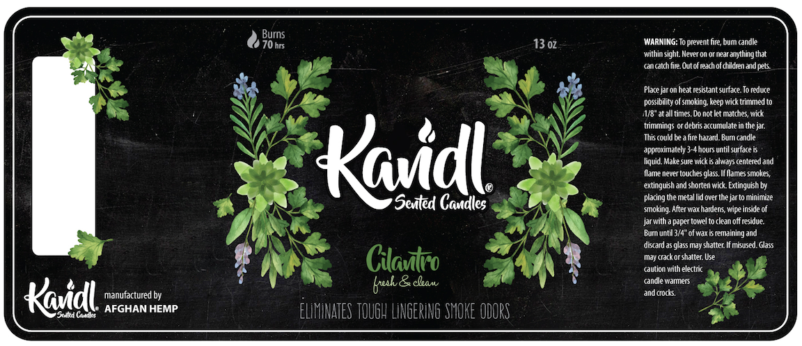 Pallet of Afghan Hemp Candles (1,848 pcs)