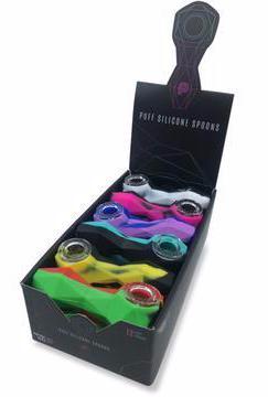 Puff Silicone Spoon (Case of 120)