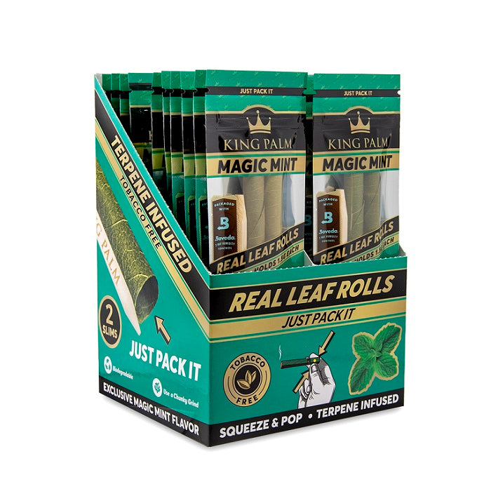 King Palm Flavored Slim Wraps - Magic Mint (20 pack)