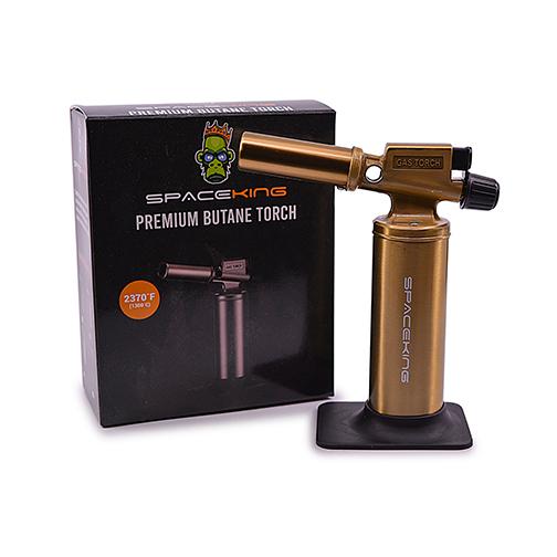 Space King - Steel Finish Torch Lighter