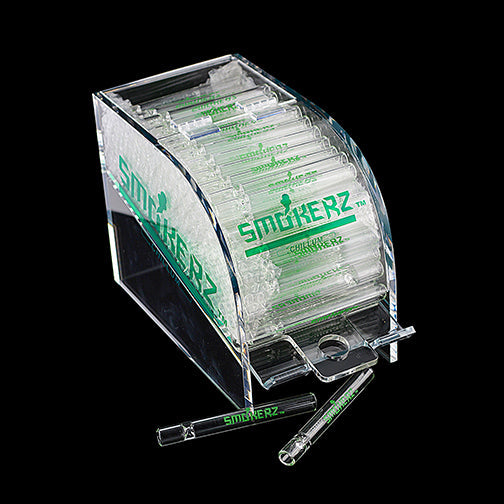 Smokerz Glass Chillum One-Hitter Dispenser (Display of 100)