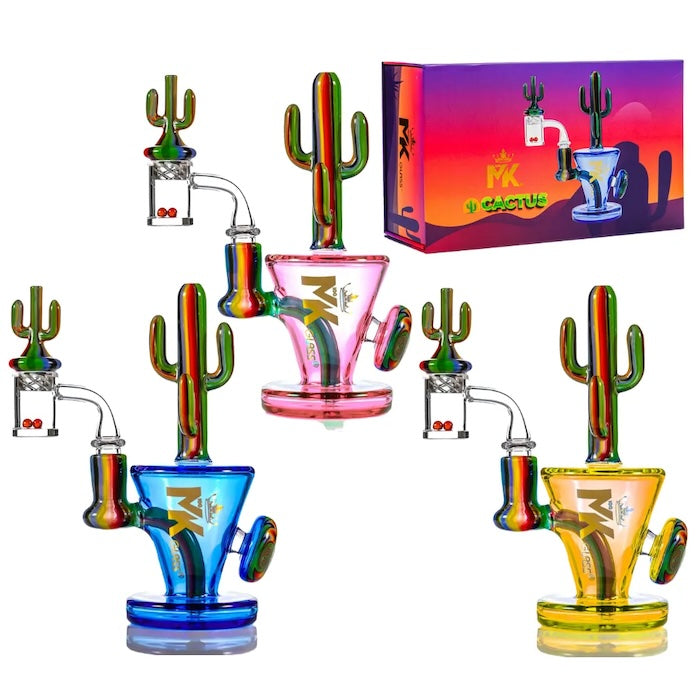 Cactus Rigs MK Glass Cactus Rig – Puff Wholesale