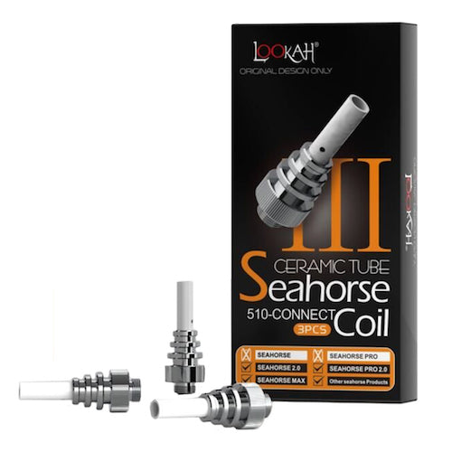 Seahorse X Nectar Collector Ceramic Coil (3 pack)
