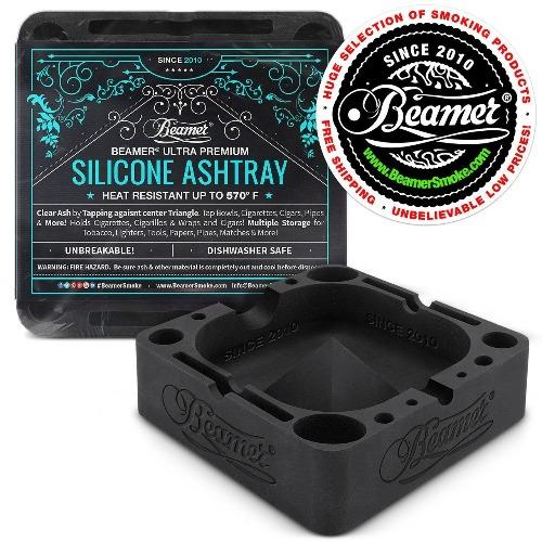 Silicone Ashtray w/ Holding Slots