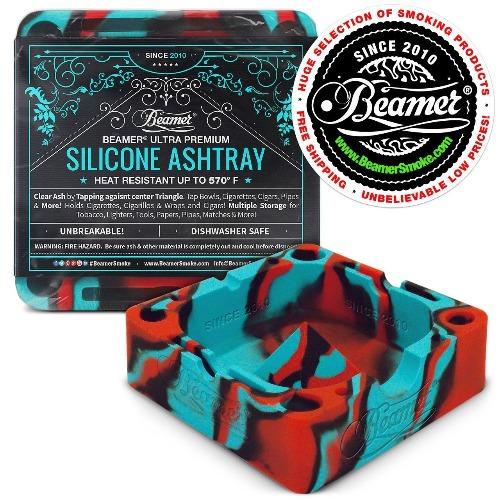 Silicone Ashtray w/ Holding Slots