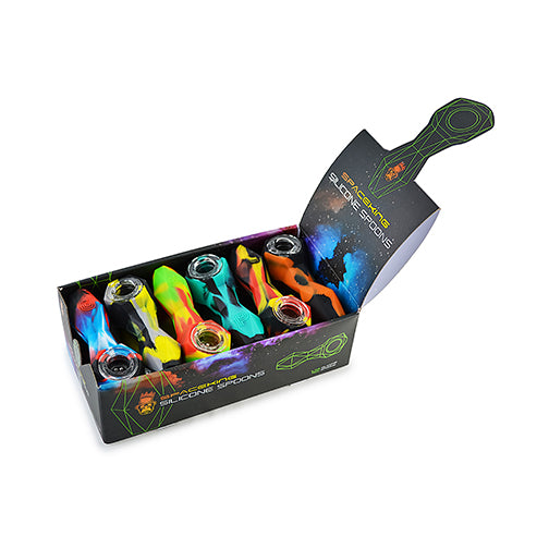 Space King Silicone Spoon Pipe (Box of 12)