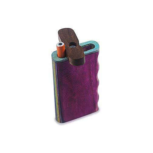 Handmade Wooden Colored Dugout w/ One Hitter