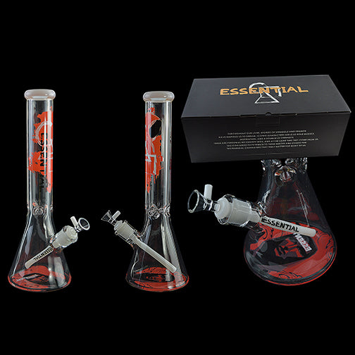 Essential Glass Water Pipe 3D Box