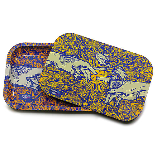 Puff Puff Pass It - Metal Tray w/ Magnetic Lid (5 colors)