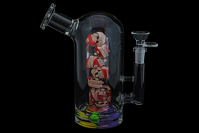 Fun Capsule Rig Glass Water Pipe