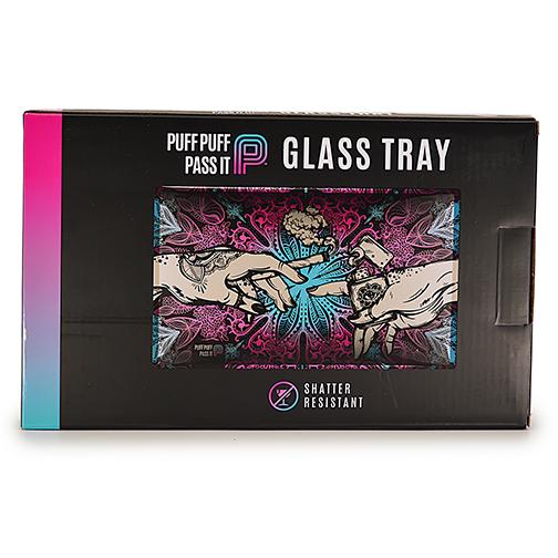 Puff Puff Pass It Glass Tray (5 colors)