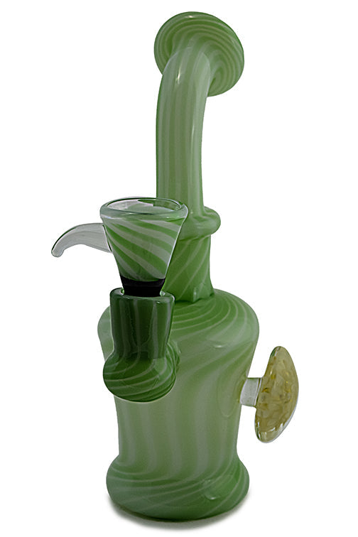 Slime Green Water Pipe (6")