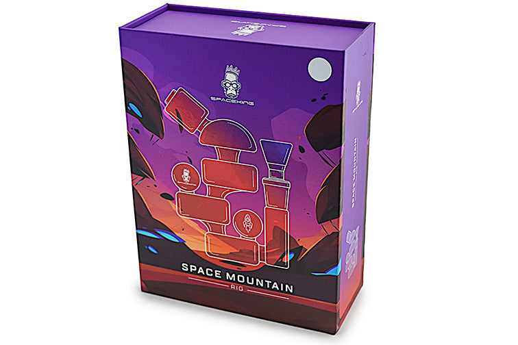 Space King Glass - 'Space Mountain' Bong