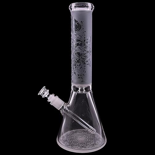 Frosted Color Design Water Pipe (14")